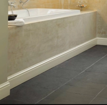 Декоративен корниз WALLSTYL-HOPS FL2 1.5/h12см бял полиуретан